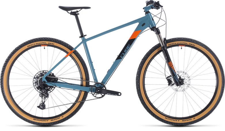 Bicykel CUBE Acid bluegrey'n'orange 2020