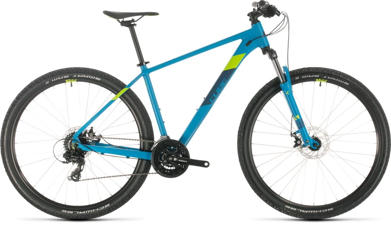 Bicykel CUBE Aim blue'n'green 2020
