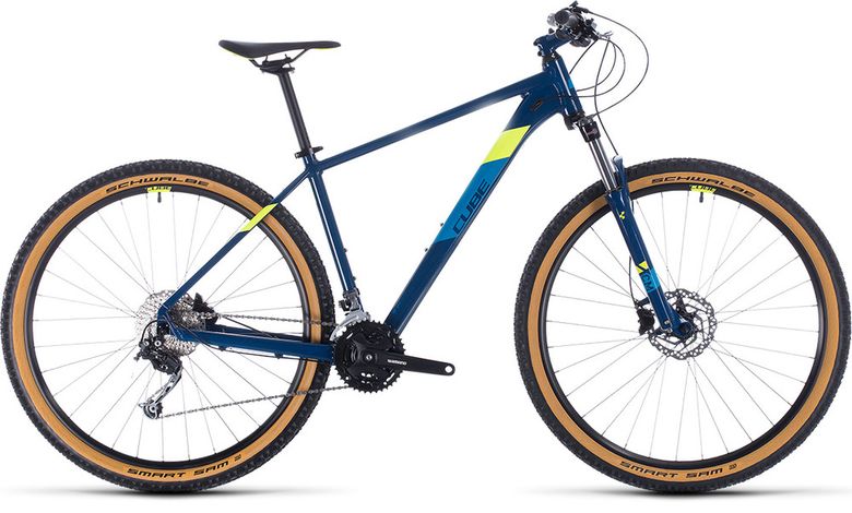 Bicykel CUBE Aim SL blueberry'n'flashyellow 2020