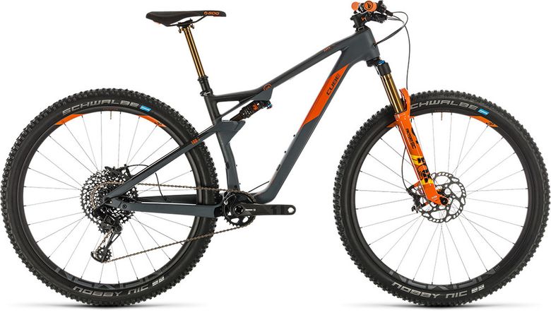 Bicykel CUBE AMS 100 C:68 TM 29 grey'n'orange 2020