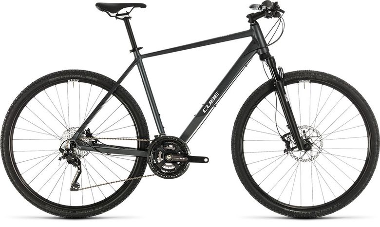 Bicykel CUBE Cross EXC iridium'n'white 2020