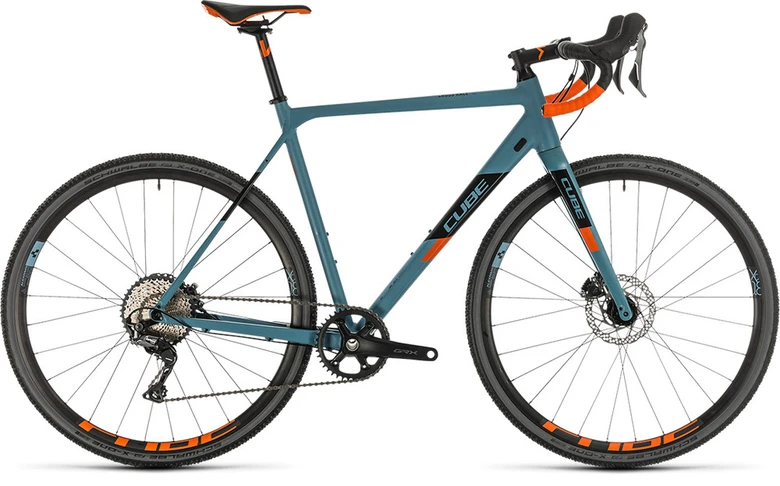 Bicykel CUBE Cross Race SL bluegrey'n'orange 2020