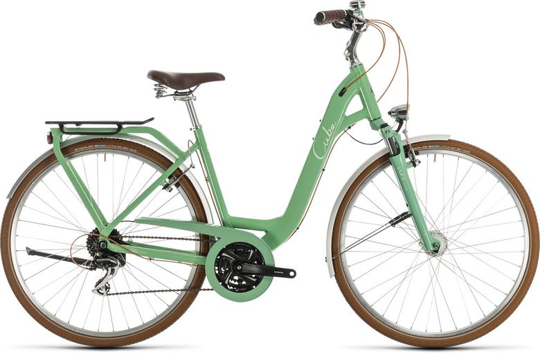 Bicykel CUBE Ella Ride green'n'cream 2020