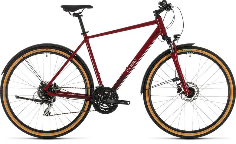Bicykel CUBE Nature Allroad red'n'grey 2020