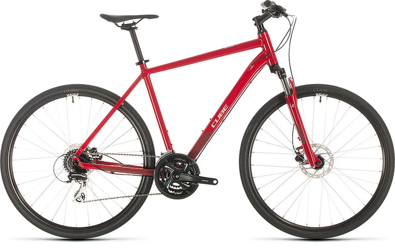 Bicykel CUBE Nature red'n'grey 2020