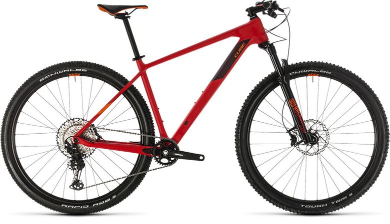 Bicykel CUBE Reaction C:62 Pro 29 red'n'orange 2020