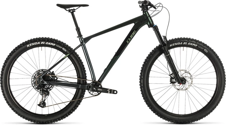 Bicykel CUBE Reaction TM 27.5 green'n'black 2020