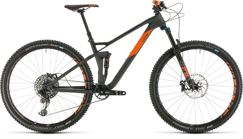 Bicykel CUBE Stereo 120 HPC TM 29 grey'n'orange 2020