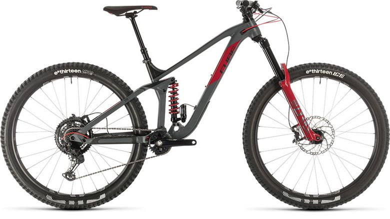 Bicykel CUBE Stereo 170 TM 29 grey'n'red 2020