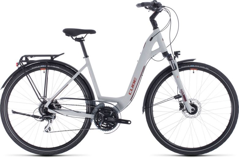Bicykel CUBE Touring Pro Easy Entry grey'n'orange 2020