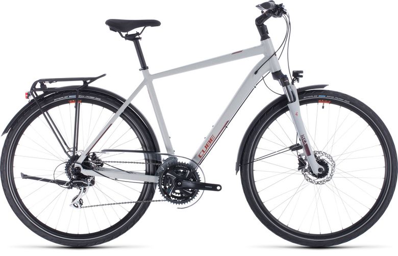 Bicykel CUBE Touring Pro grey'n'orange 2020