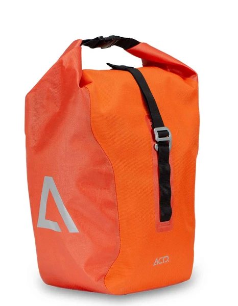 Bočná taška ACID Traveler 15 flame´n´black na zadný nosič