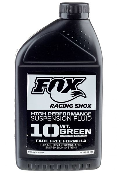 Olej FOX Suspension Fluid 10WT Green, 946ml