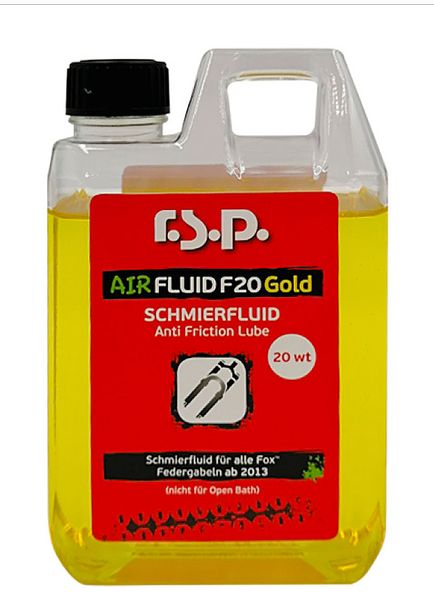 Olej R.S.P. Air Fluid 20WT Gold, 250ml