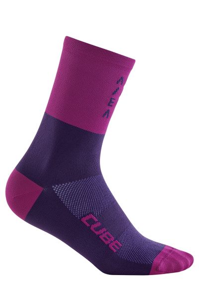 Ponožky CUBE High Cut ATX, violet