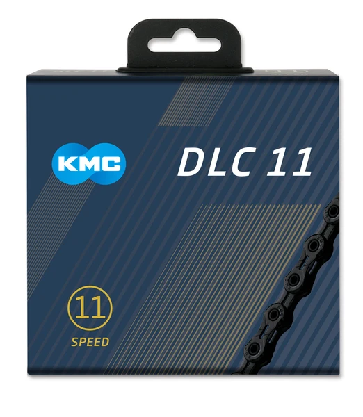 Reťaz KMC DLC 11 Black, 11 Speed