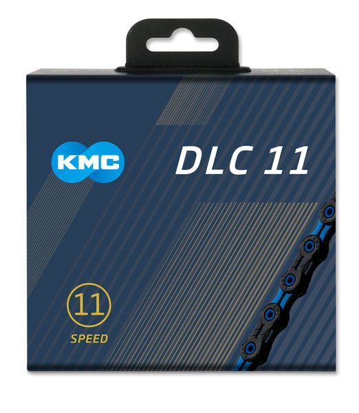 Reťaz KMC DLC 11 Black/Blue, 11 Speed