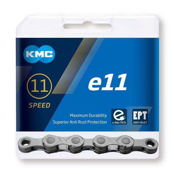 Reťaz KMC e11 EPT pre elektrobicykle, 11 Speed