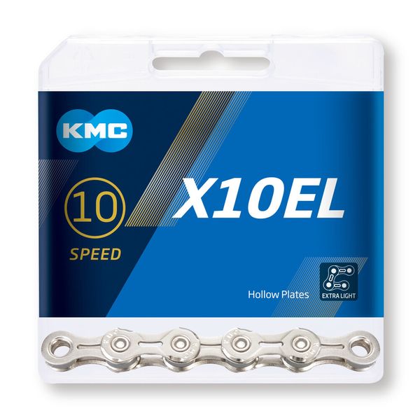 Reťaz KMC X10 EL Silver, 10 Speed