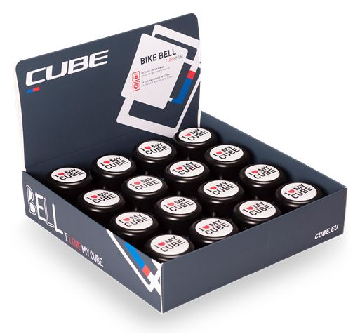 Zvonček CUBE, ''I love my Cube'' (16ks)